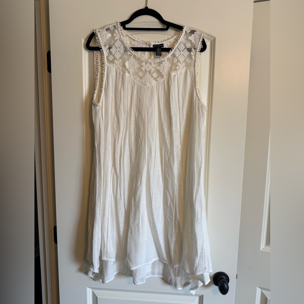 🤍 New Directions Boho Lace Dress – Size XL 🤍 NWOT